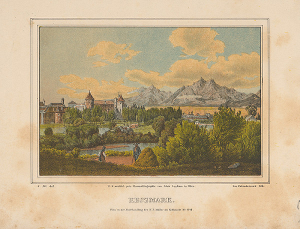 Jakob Alt, Joseph Zahradniczek st. – Kežmarok 