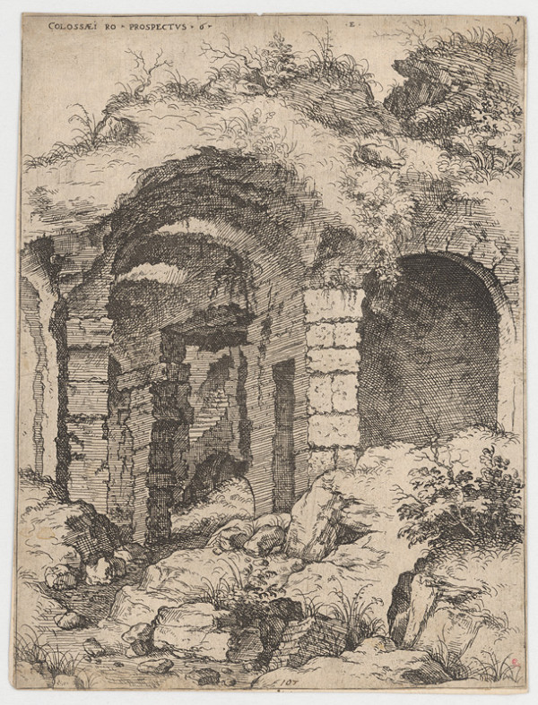 Francesco Rossini – Zrúcaniny Colosea 
