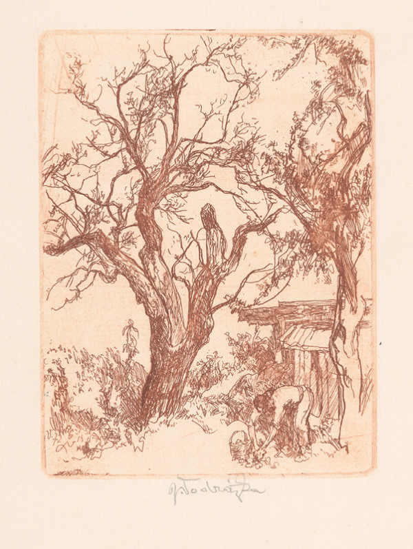 Jaroslav Vodrážka – V záhrade