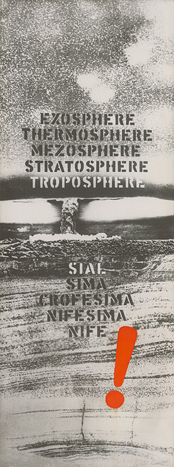 Rudolf Sikora – The Earth Must Not Become a Dead Planet. Explosion 