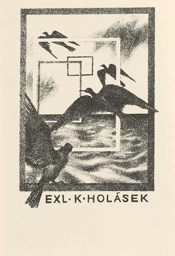 Naďa Rappensbergerová-Jankovičová – Ex libris K.Holásek 