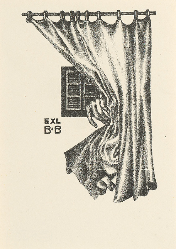 Naďa Rappensbergerová-Jankovičová – Ex libris B.B. 