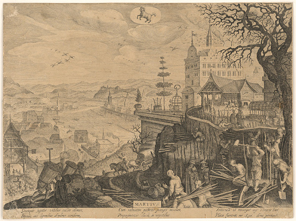 Neurčený nizozemský rytec – Mesiac marec 