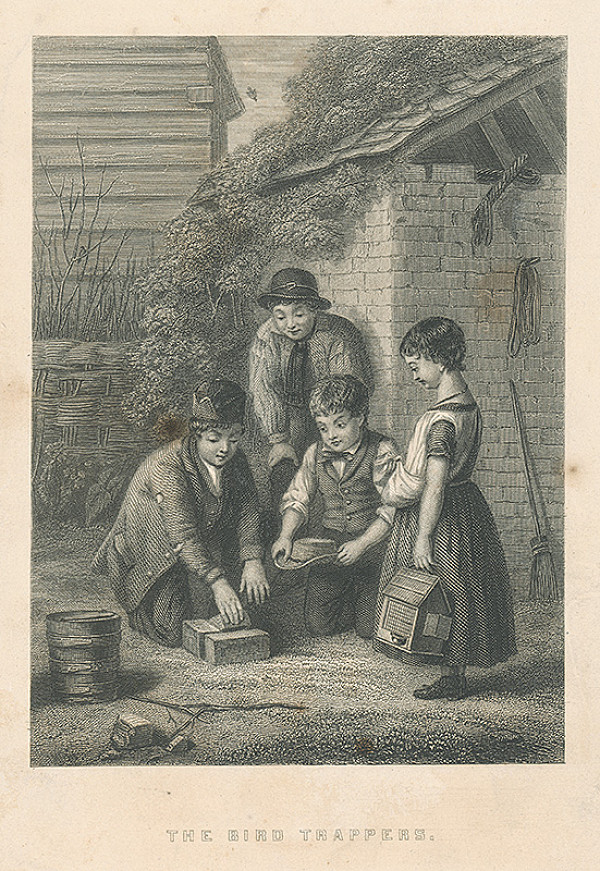 Anglický autor z 19. storočia – Chytanie vtáčkov 