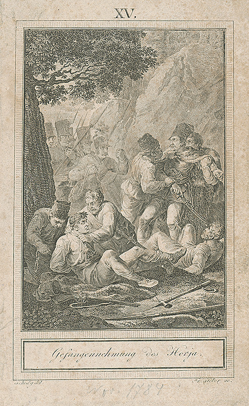 Franz Stöber, Schedy – Prepadnutie 