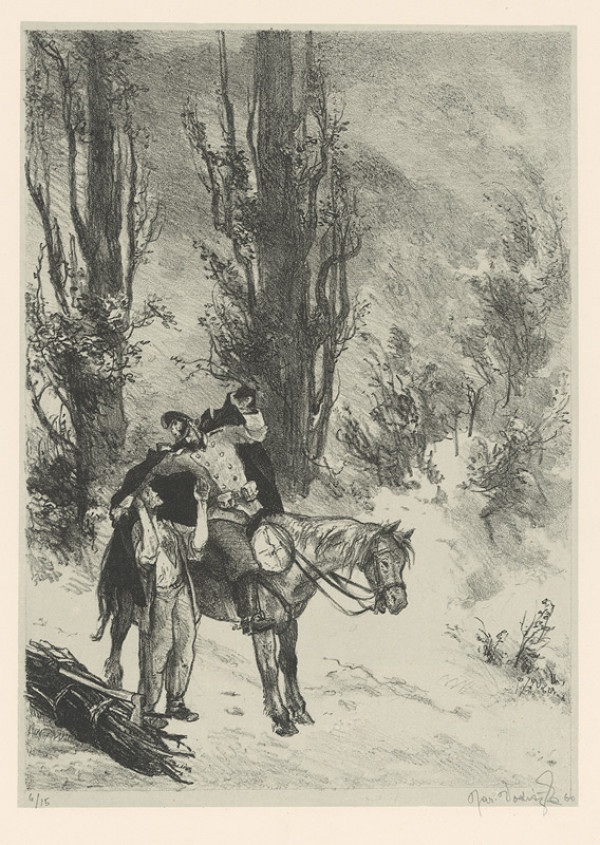 Jaroslav Vodrážka – Zimný motív 