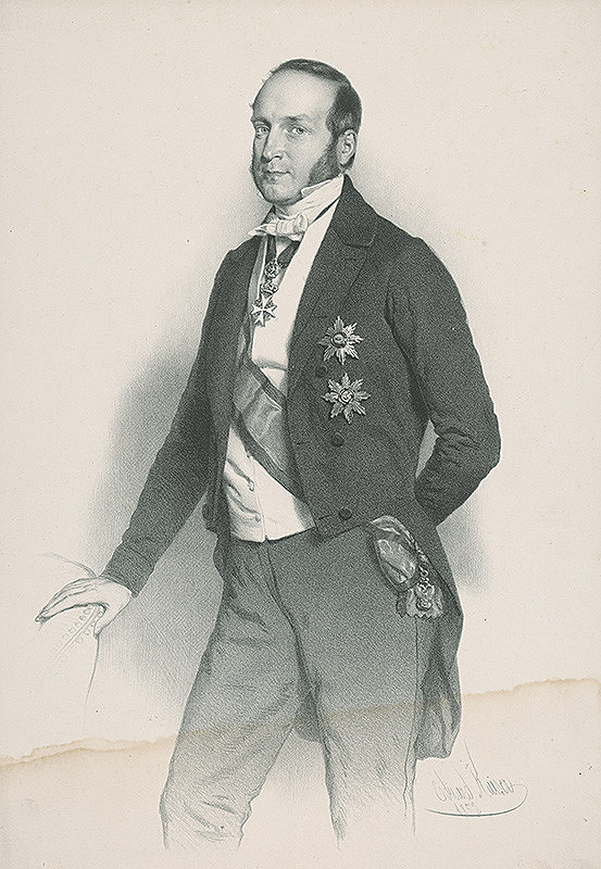 Eduard Kaiser – Portrét dvorského hodnostára 