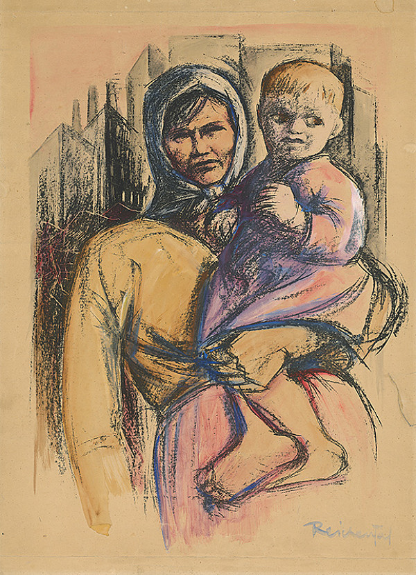 František Reichentál – Matka s dieťaťom 