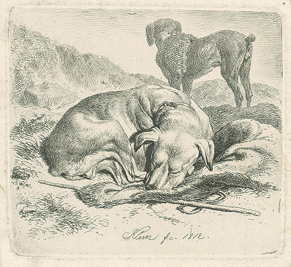 Johann Adam Klein – Spiaci pes 