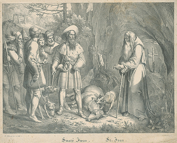 Josef Führich, Antonín Machek – Svätý Ivan 