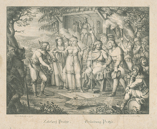 Wenzel Markowsky – Založenie Prahy 