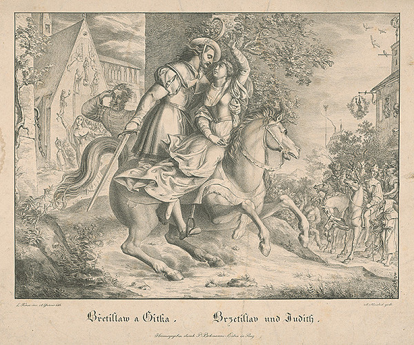 Leopold August Friese, Anton Gareis st., Josef Führich – Břetislav a Jitka 