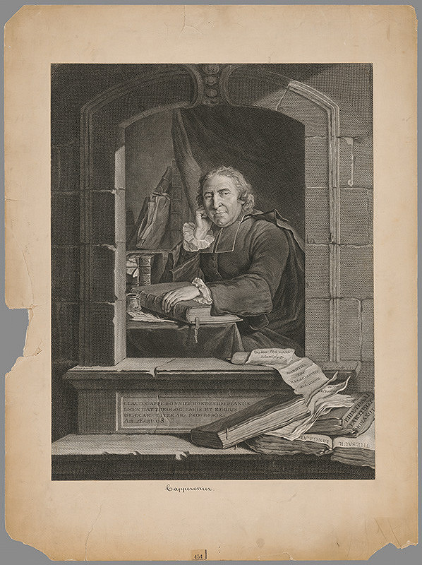 Bernard Lepicié, Jacques-André-Joseph Aved – Claud Capperonier