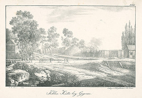 Gottfried Engelmann, J.A. Boillot – Uhliarske chatrče pri Gaggenau 