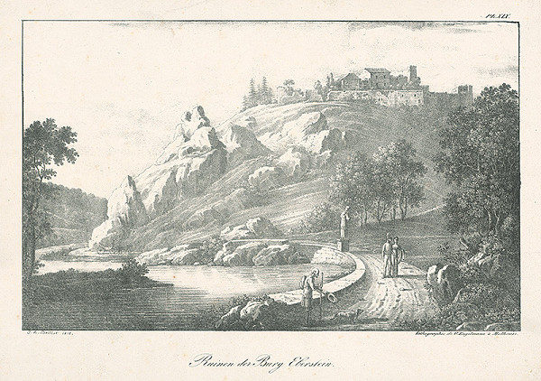Gottfried Engelmann, J.A. Boillot – Zrúcaniny pri Ebersteine 