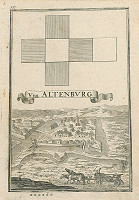 Gabriel Bodenehr st. – Altenburg- Z cyklu mestských pohľadníc a plánov 