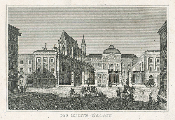 Nizozemský grafik z 19. storočia – Justičný palác 