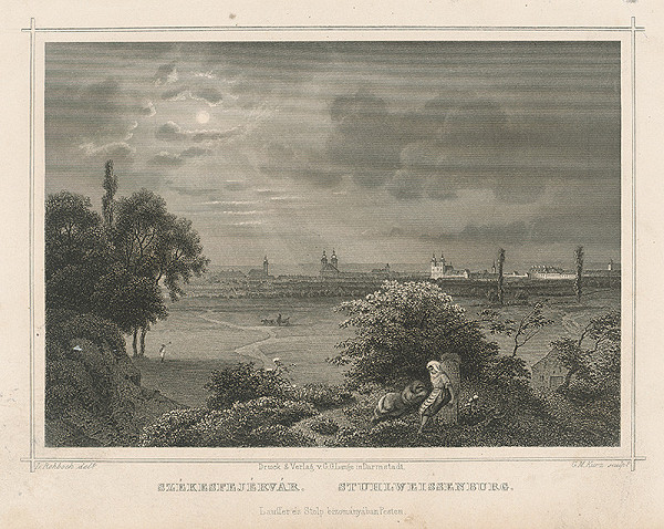 Ludwig Rohbock, Georg Michael Kurz – Pohľad na Szehesfehérvár STOLIČNÝ BELEHRAD 