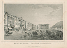 Franz Hablitschek, Ludwig Rohbock – Horná Okružná ulica na peštianskom nábreží 