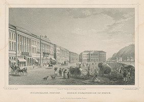 Franz Hablitschek, Ludwig Rohbock – Horná Okružná ulica na peštianskom nábreží 