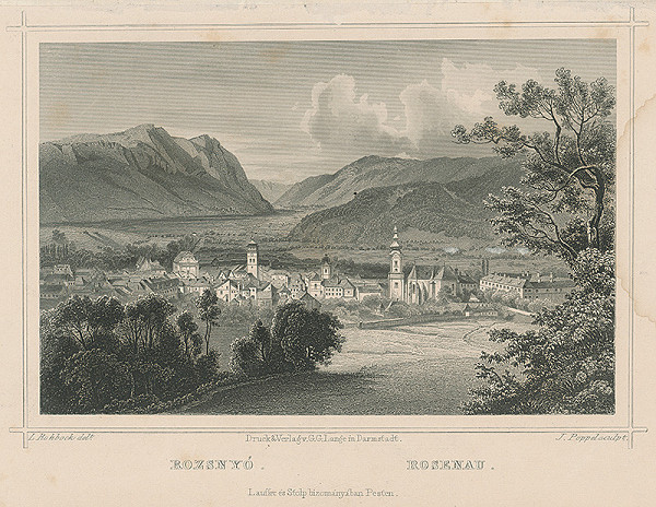 Ludwig Rohbock, Johann Gabriel Friedrich Poppel – Rožňava 