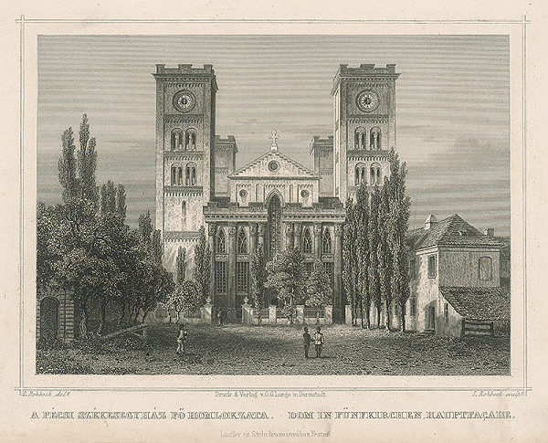 Ludwig Rohbock – Dom v Pécsi 