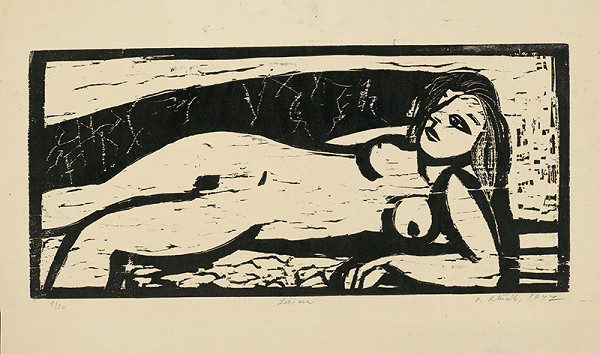 Vincent Hložník – Ležiaca 