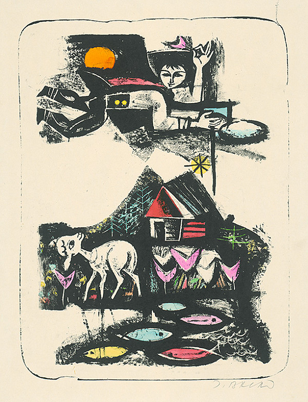 Jozef Baláž – Tri víly na salaši,Frontispice 