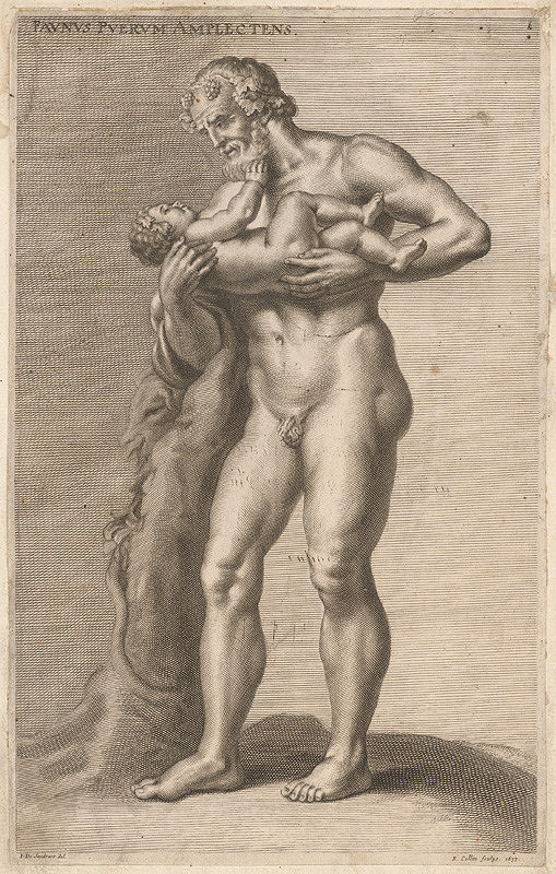 Richard Collin, Jacob von Sandrart – Faun s dieťaťom 