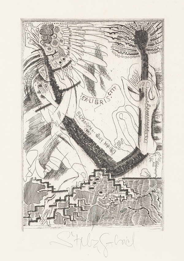 Gabriel Štrba st. – Ex libris City I. 