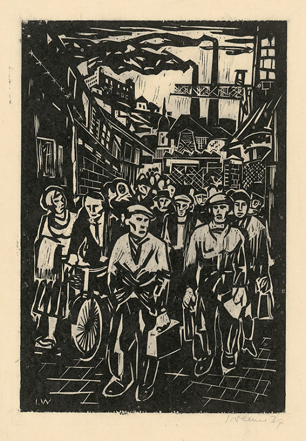 Imrich Weiner-Kráľ – Z fabriky 