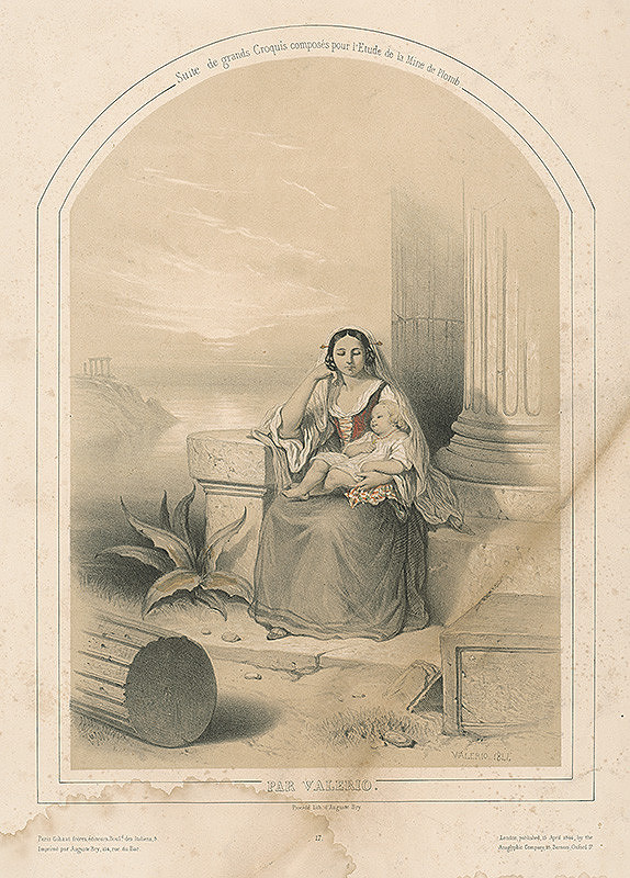 Théodore Valério – Matka s dieťaťom 