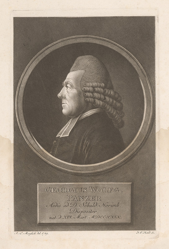 Johann Elias Haid, Andreas Leonhard Moeglich – Gregorius Wolfgang Panzer