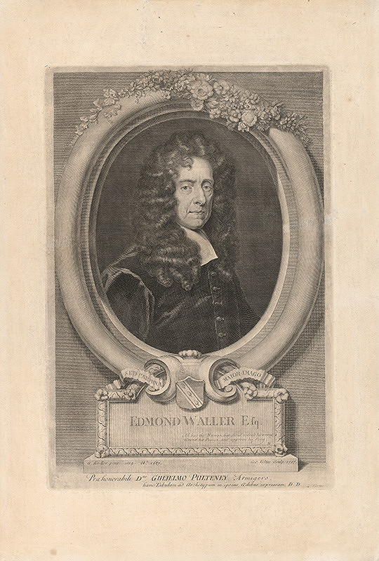 George Vertue, Gottfried Kneller – Edmond Waller 