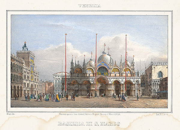 Alfréd Heinrich Pellegrini – Chrám sv.Marka v Benátkach 