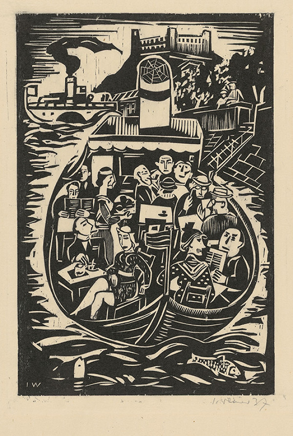 Imrich Weiner-Kráľ – Kaviareň Boon 