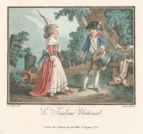 Jean Baptiste Huet, Louis Marin Bonnet – Národný bubeník 