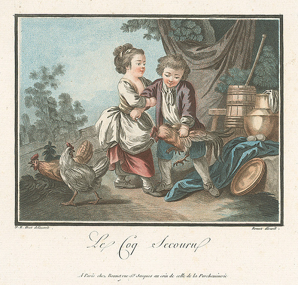 Jean Baptiste Huet, Louis Marin Bonnet – Rozzúrený kohút 
