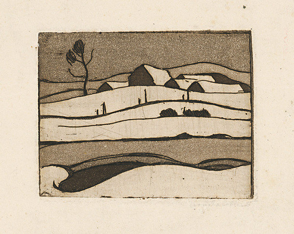 Frida Konstantin – Zimná krajina 