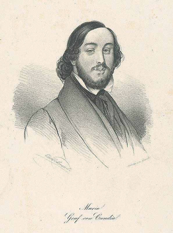 Cäcilie Brandt, August Kneisel – Gróf Mário von Candia 