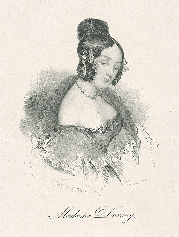 Cäcilie Brandt, August Kneisel – Madame Dorsay 