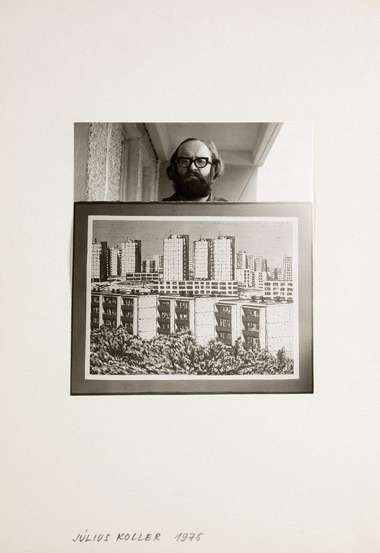 Július Koller – Július Koller 1976 (antihappening Akad. mal.)  