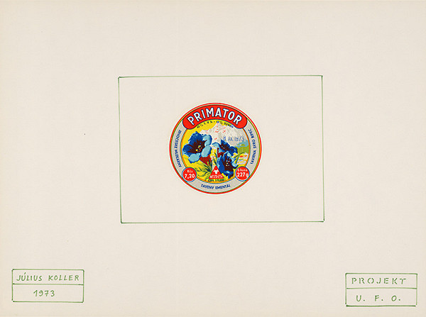 Július Koller – PROJEKT U.F.O. (Primator)  