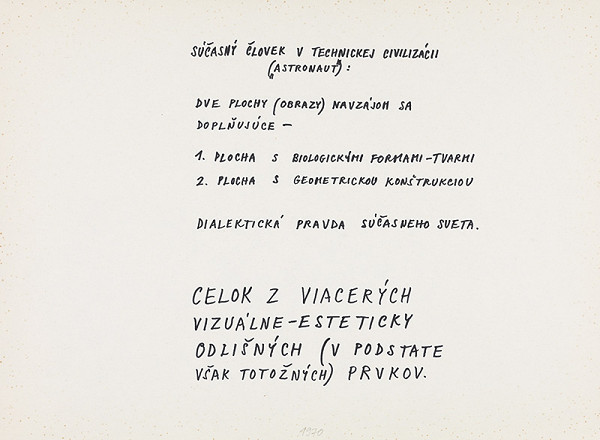 Július Koller – Súčasný človek v technickej civilizácii („Astronaut“)... 