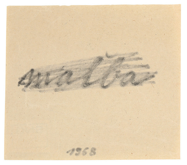 Július Koller – Bez názvu (maľba) 