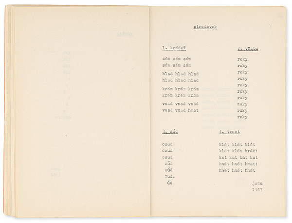 Milan Adamčiak – Konštelácie I. - 14. list zo zošita  