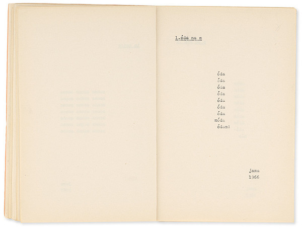 Milan Adamčiak – Konštelácie I. - 16. list zo zošita  