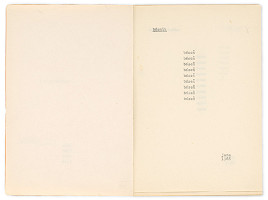 Milan Adamčiak – Konštelácie I. - 2. list zo zošita  