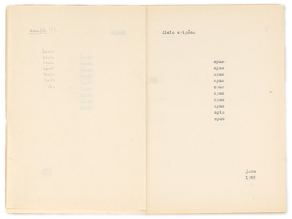 Milan Adamčiak – Konštelácie I. - 3. list zo zošita  