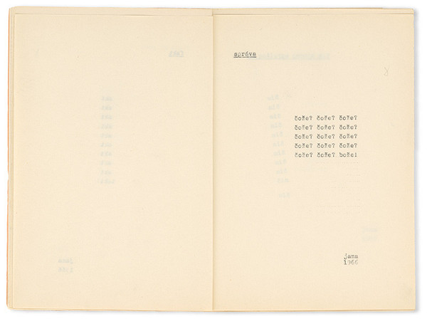 Milan Adamčiak – Konštelácie I. - 5. list zo zošita  